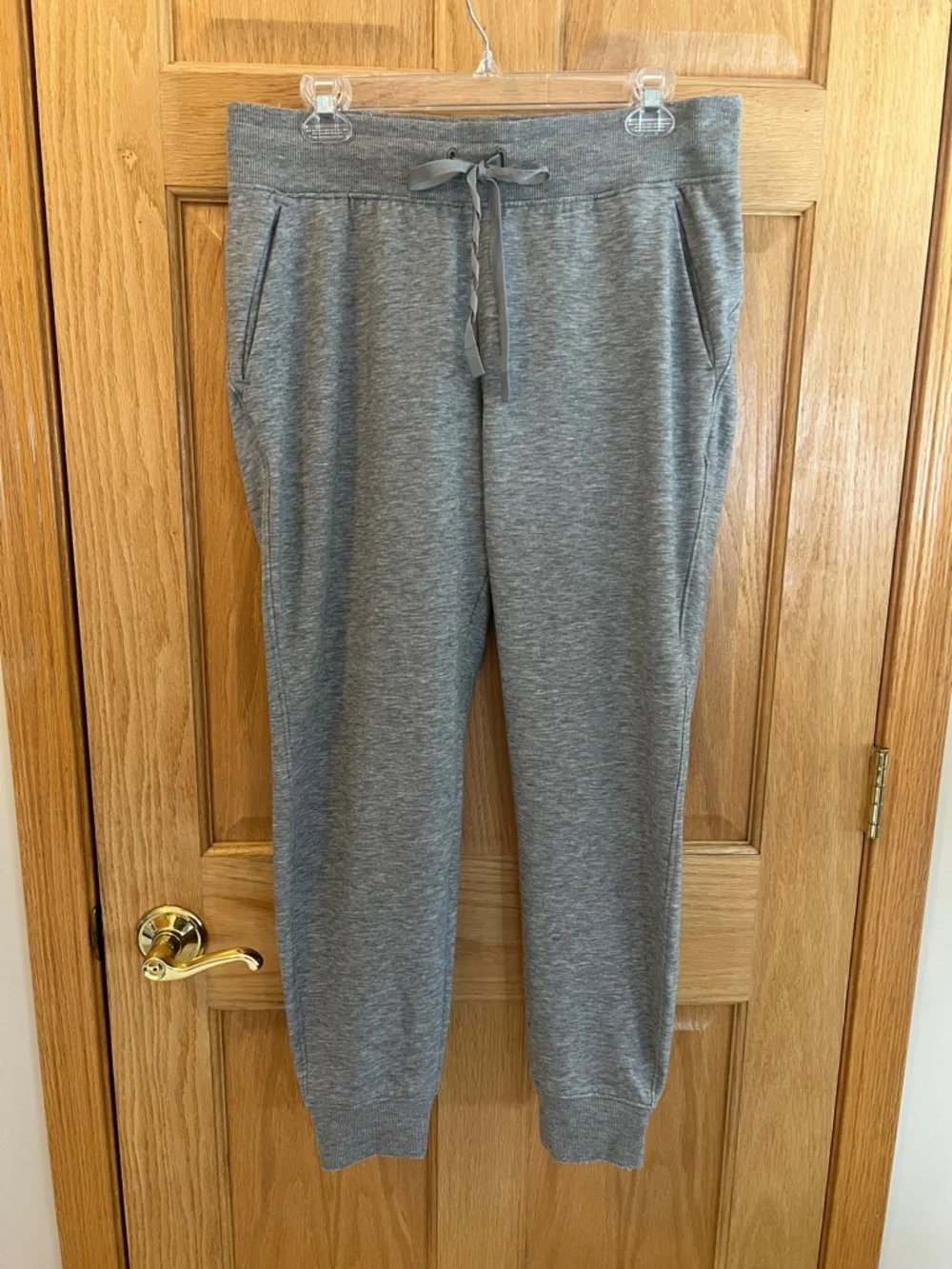 Athletic Works Women's Gray Drawstring Jogger Pants - Picture 3 of 15